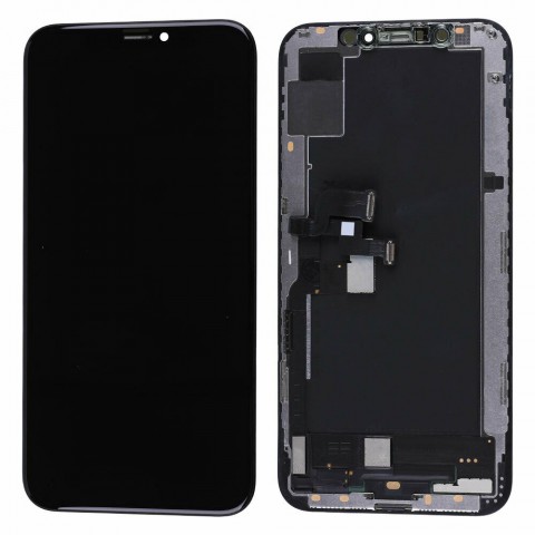 LCD+Touch screen iPhone XS juodas (black) Premium OLED HQ 